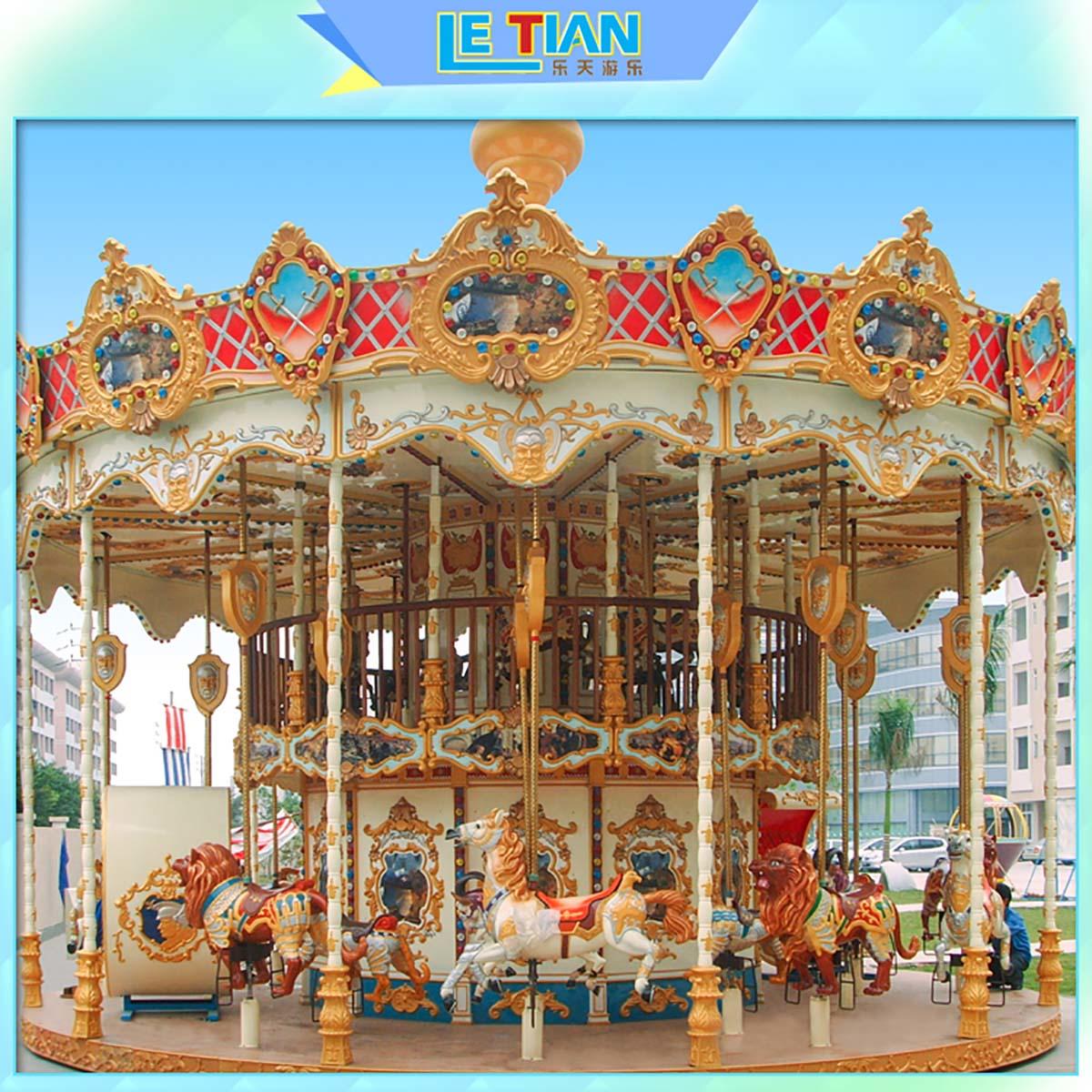 LETIAN kids carousel for kids supplier shopping centers-2