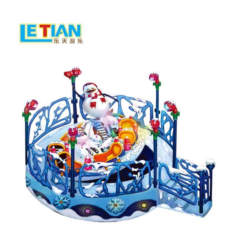 16 seats Snow and ice penguin rotating carnival rides LT-7065B