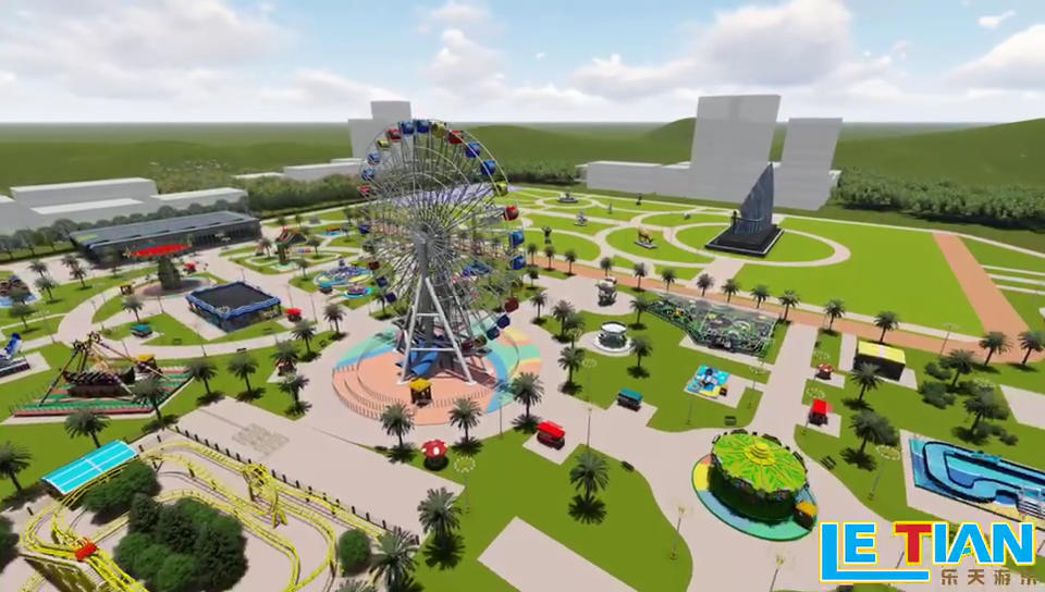 Playground park design renderings
