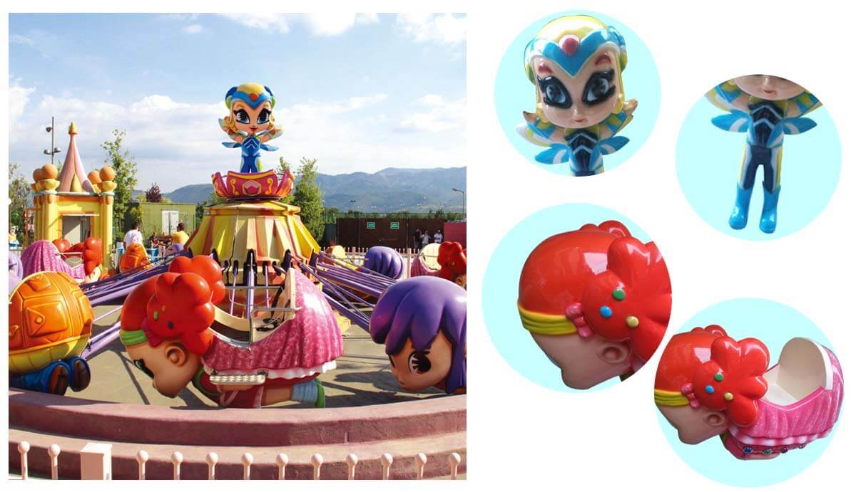 LETIAN mall fairground rides theme park-2
