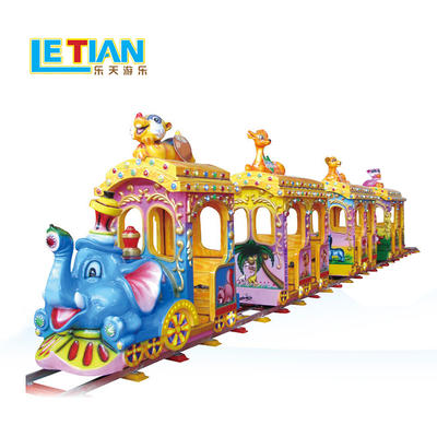 Kids new design elephant electric track train LT-7078B