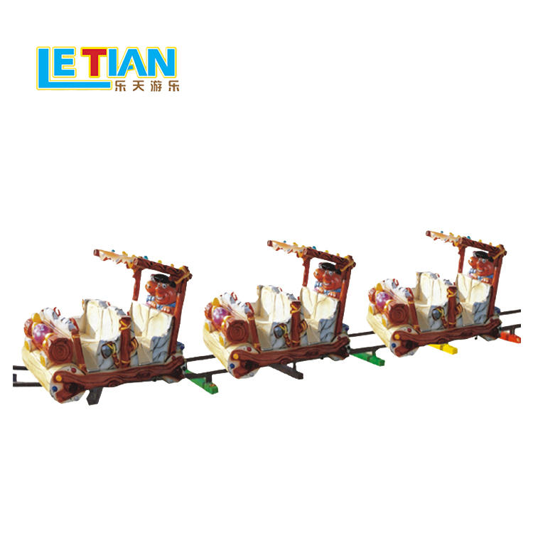 Ancient 8 seats FRP electric train for kids  LT-7081