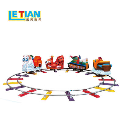 Kids theme park small orbit train colorful design LT-7084