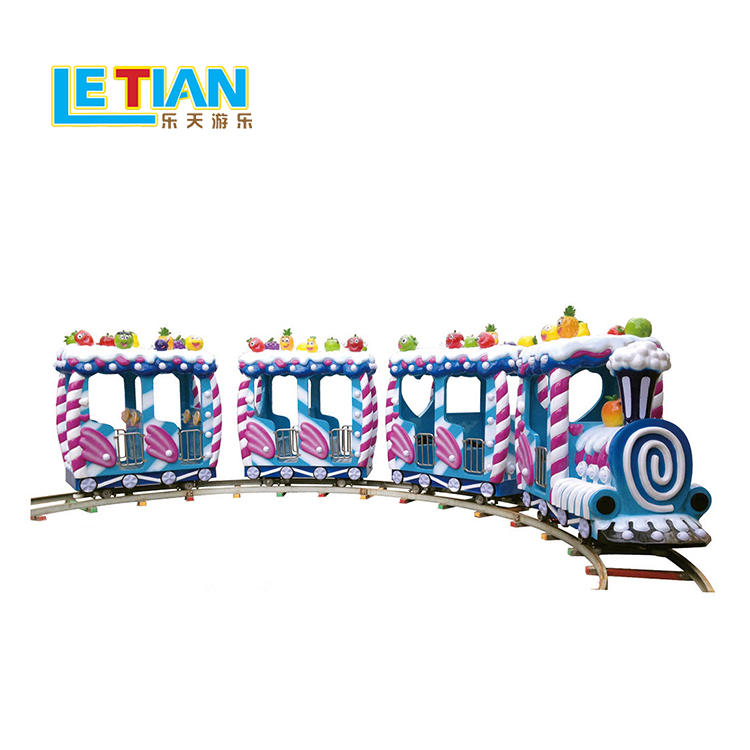 Kids candy train for theme park equipment rides  LT-7086C