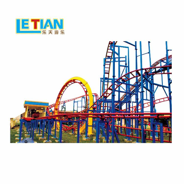 24 seats FRP overlapping roller coaster LT-7009A