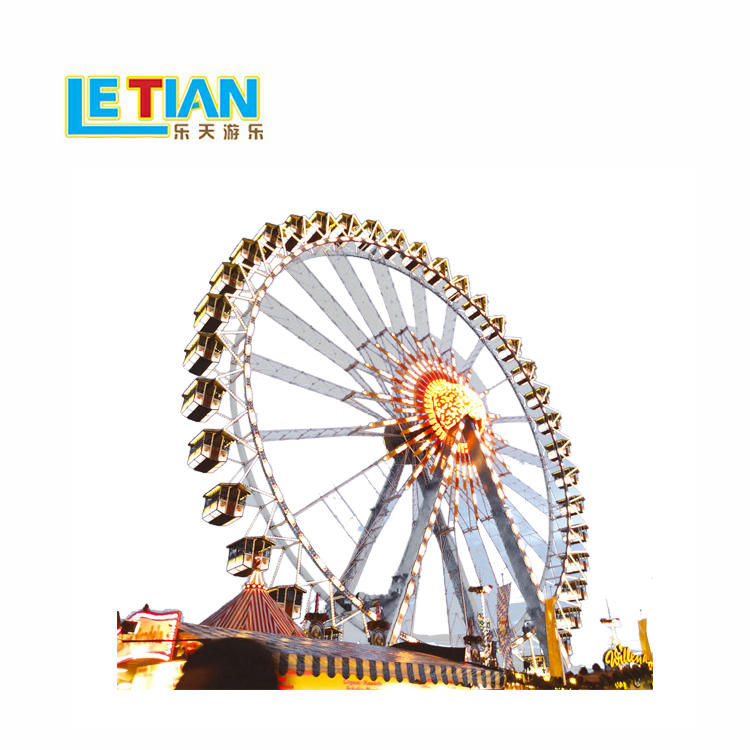 FRP large ferris wheel with 112 seats lt-7017a