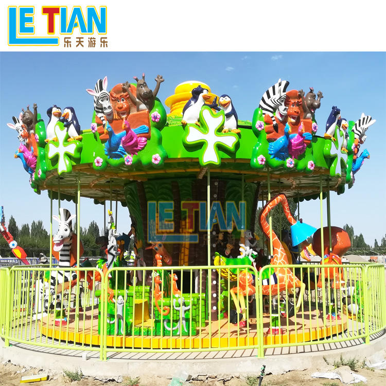 Kids Merry go Round amusement park carousel horse ride LT-7036B